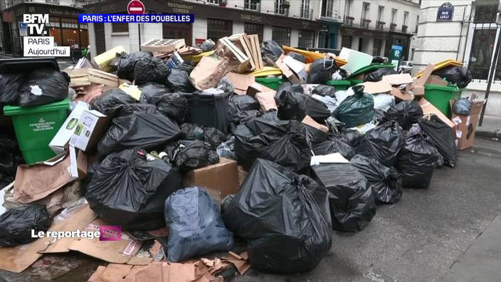 Paris : l’enfer des poubelles